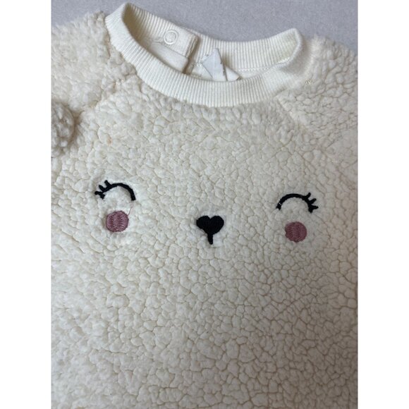 H&M Baby Bear Fleece Sweatshirt & Pants Set Size 6M - Picture 6 of 9